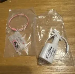 カプセルトイ おいせさんお浄めスプレー ミニキーホルダー 2個セット