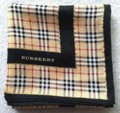【未使用】BURBERRY ハンカチ ノバチェック柄