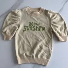 jouetie BE the SunShine 半袖ニット