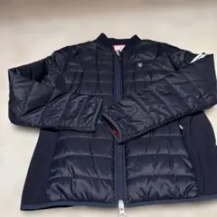 BRIEFING ネイビー キルティングジャケット