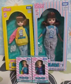 リカちゃんくじ SAILORS リカちゃん人形２種＋ぷちリカちゃん２種