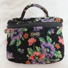 フェイラー バニティーポーチ コスメポーチ メイクポーチ シュニール織