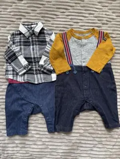 ロンパース・カバーオールセット 70センチ