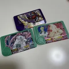 ポケモンフレンダ タグ 3枚セット ガブリアス マホイップ ユキノオー
