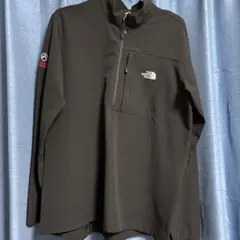 NORTH FACE　サミットシリーズ　ハーフジップ　シェルジャケット　ブラック