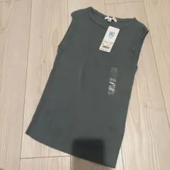 UNIQLO UVカット ノースリーブ Sサイズ グリーン
