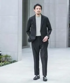 【美品】LIFE STYLE TAILOR 4WAYストレッチライトセットアップ