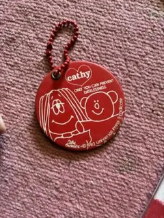 Cathy ヴィンテージ キーホルダー 昭和レトロ