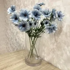 【まとめ売り】造花 リュクスラナンキュラス アンティークブルー 6本 東京堂