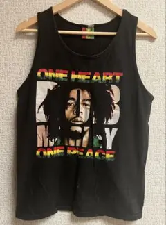 MOON PARTY ボブ・マーリー タンクトップ ブラック レゲエ