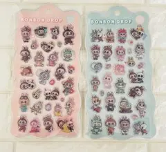 ラブブ　LABUBU ボンボンドロップシール　ぷくぷくシール