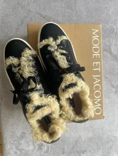 MODE ET JACOMO ファー付きスニーカーのサムネイル