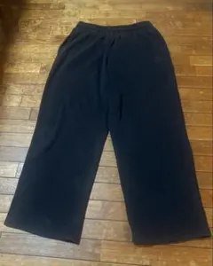 【美品】NIKE スウェットパンツ　ワイドストレート　XL（大きめ3X相当）