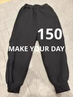 MAKE YOUR DAY定価3960タック バルーンパンツポケットあり150
