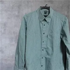 チ*メ様 mont-bell ギンガムチェック　シャツ