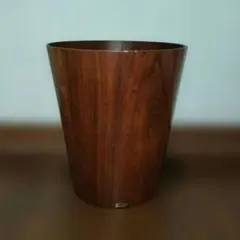 SAITO WOOD JAPAN 　ダストボックス ダークブラウン シンプル