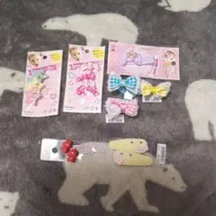 ベビーヘアアクセサリー5点セットおまけ付き