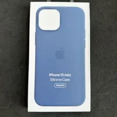 iPhone13mini ブルージェイ　シリコーン アップル　Apple 純正