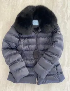 PRADA ネイビー ダウンジャケット 40 値下げ