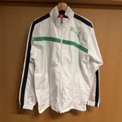 Puma ホワイトナイロンジャージセットアップ Mサイズ