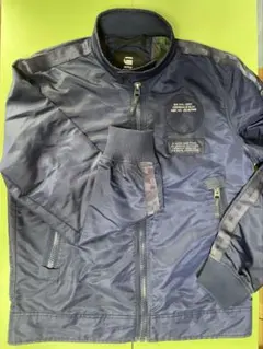 G-STAR RAW MA-1 フライトジャケット ネイビー M