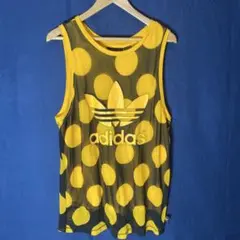 【美品！！】adidas ドット柄 タンクトップ