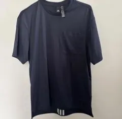 adidas ポケット付き Tシャツ ネイビーのサムネイル