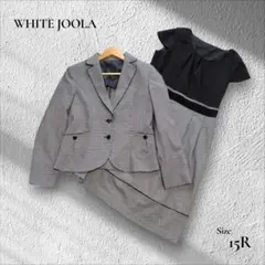 WHITE JOOLAホワイトジョーラ　セレモニースーツ　セットアップ　千鳥格子