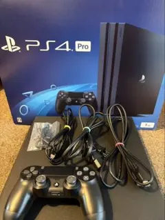 PS4 Pro (CUH-7100b)1tb 本体 + コントローラー