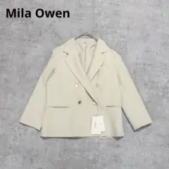 新品　ミラオーウェン　金釦ダブルブレザージャケット　テーラード　フォーマル　0