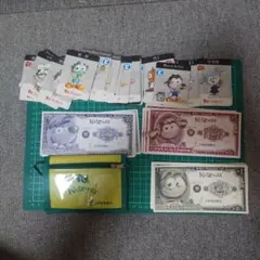 最終値下げ キッザニア　Kidzania 財布　通貨　カードセット