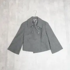 【極美品】ef-de エフデ ショートPコート アウター ジャケット