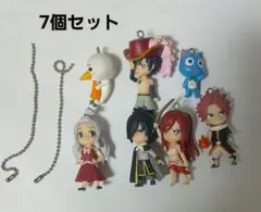 フェアリーテイル　フィギュアキーホルダー　 7個セット