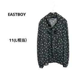 美品 イーストボーイ ゆったり ブラウス トップス ガーリー フェミニン L