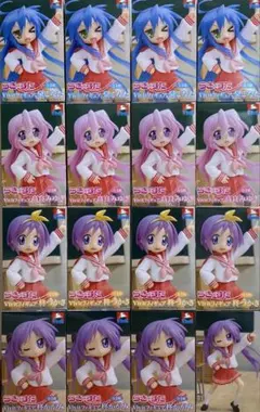 らき☆すた Vivitフィギュア 柊かがみ 柊つかさ 各5体 計10体セット