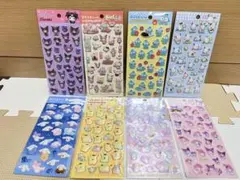 サンリオ ぷくっとシール ダイソー 全8種 コンプ
