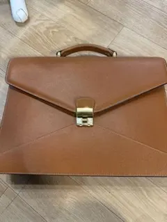 LANCEL ビジネスバッグ ブラウン