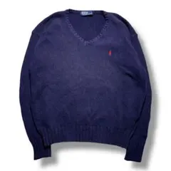 F1153【即購入OK】POLObyRALPHLAUREN　コットンニット　XL