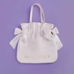 Maison de FLEUR ピンクリボン付きトートバッグ痛バッグ