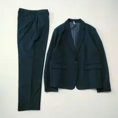 美品2023AW✨️GU テーラードジャケットパンツスーツ　XL ネイビー