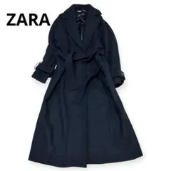 ZARA MANTECO ロングコート ベルト ガウンコート ブラック