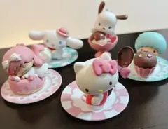 【レア】サンリオ いちごショコラフィギュア フルコンプ 全5種