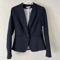 ネイビーテーラードジャケット　H&M