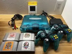 ニンテンドー64 クリアブルー