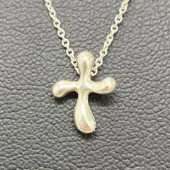 シルバー925 銀 ネックレス シンプル 静寂 十字架 クロス 神ノ木 人気 