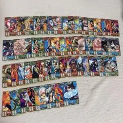 ワンピートレジャーワールド　まとめ売り　53枚セット　ワンピースカード