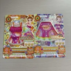 アイカツカード　ポップ　有栖川おとめ　2枚セット