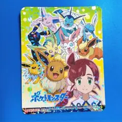 丸美屋 ポケモン　キラキラシール 6 ブイズ　全員集合　キラ　レア　シークレット