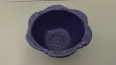 ANNA SUI 陶器製 ボウル パープル