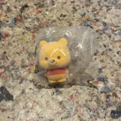 ふわふわフロッキードール　ディズニー　くまのプーさん